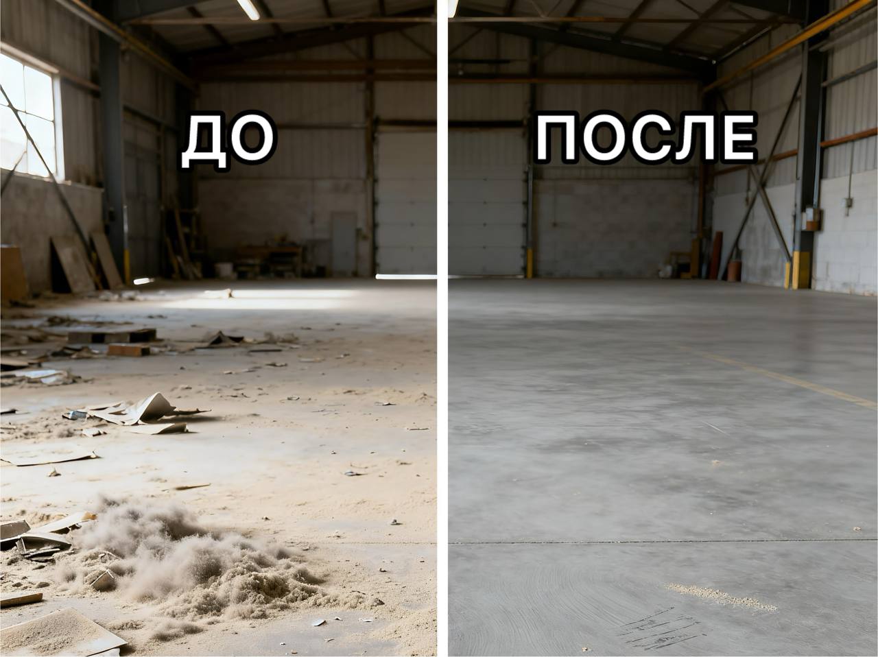 Уборка офисного помещения